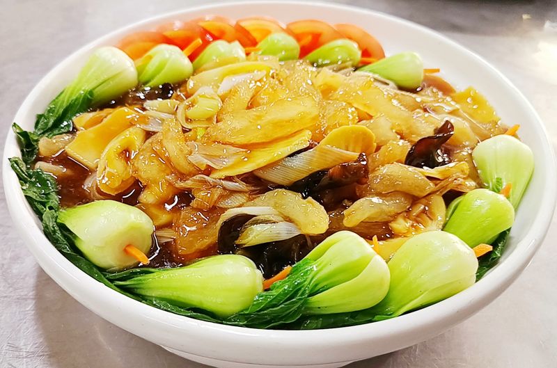 京葱拉丝蹄筋